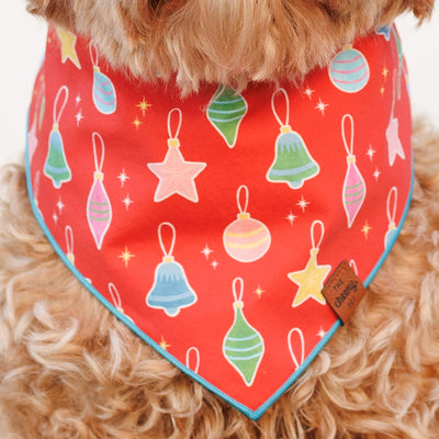 Christmas Ornament Pet Bandana