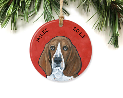 Basset Hound Ornament