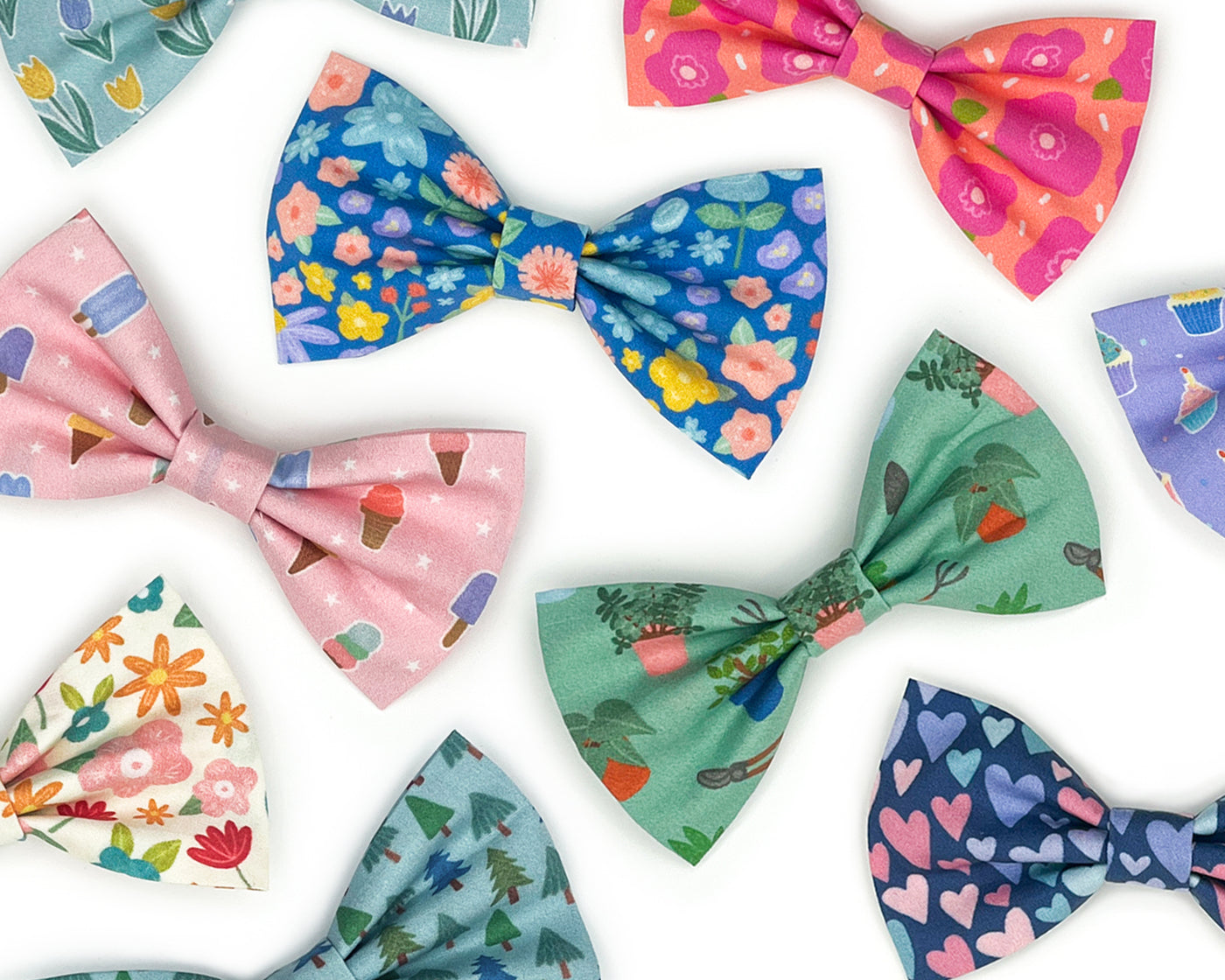 Hearts Bow Tie