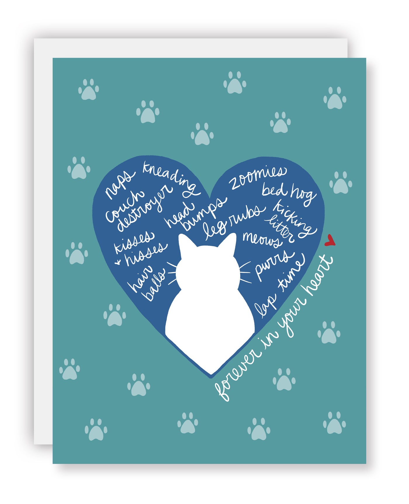 Cat Loss Sympathy Card