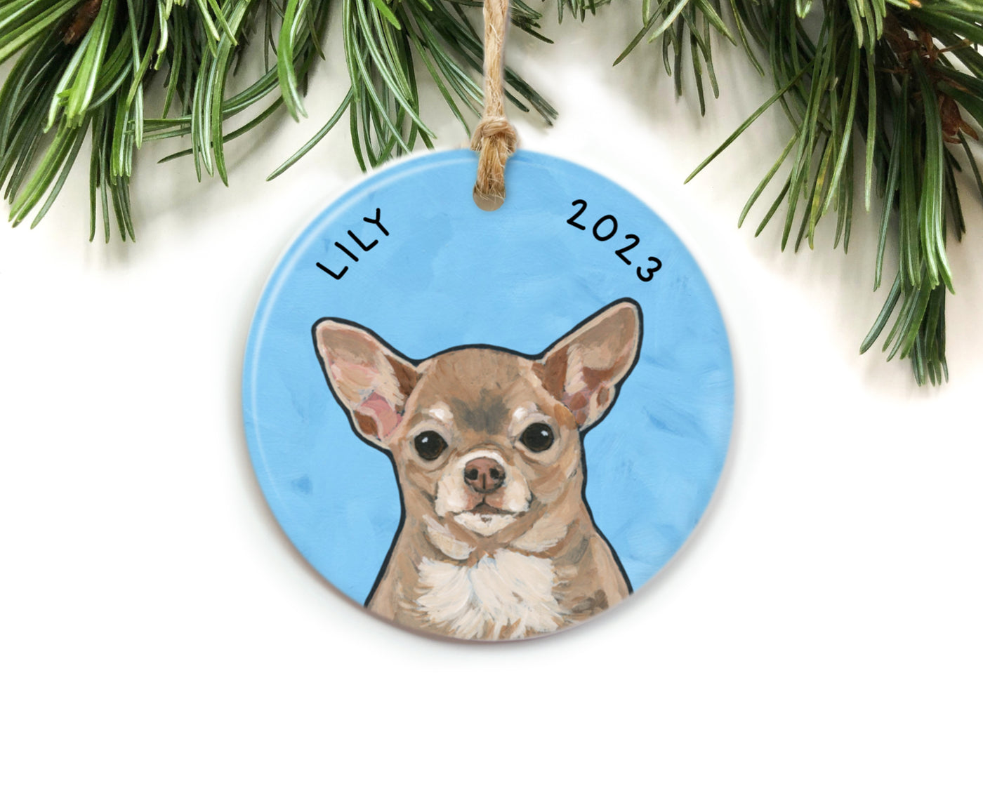 Chihuahua Ornament