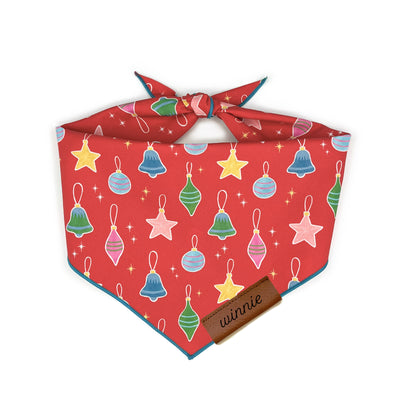 Christmas Ornament Pet Bandana