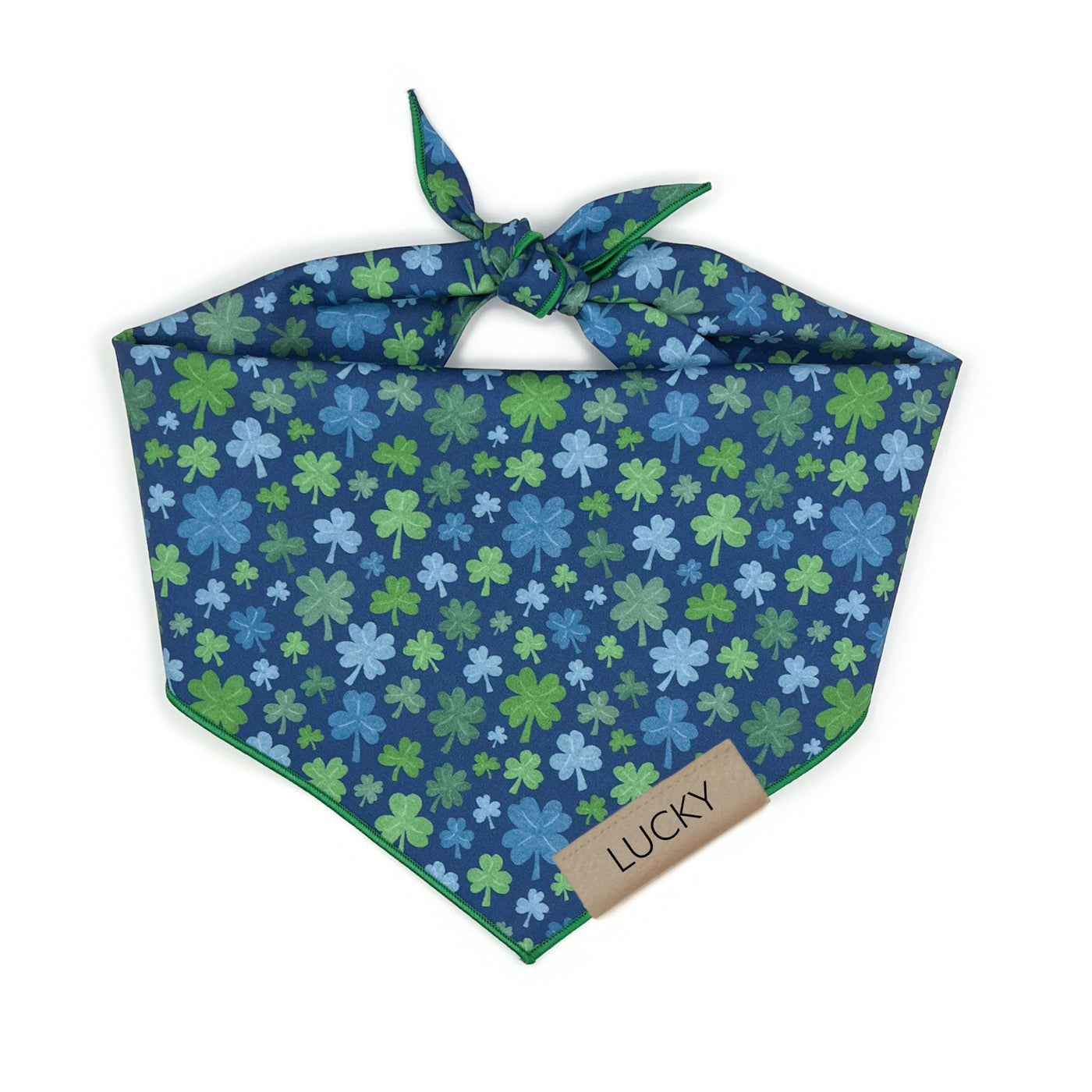 Clover Bandana - Blue