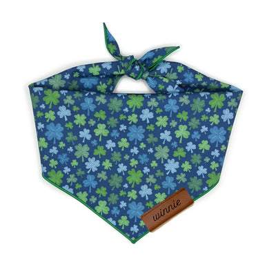 Clover Bandana - Blue