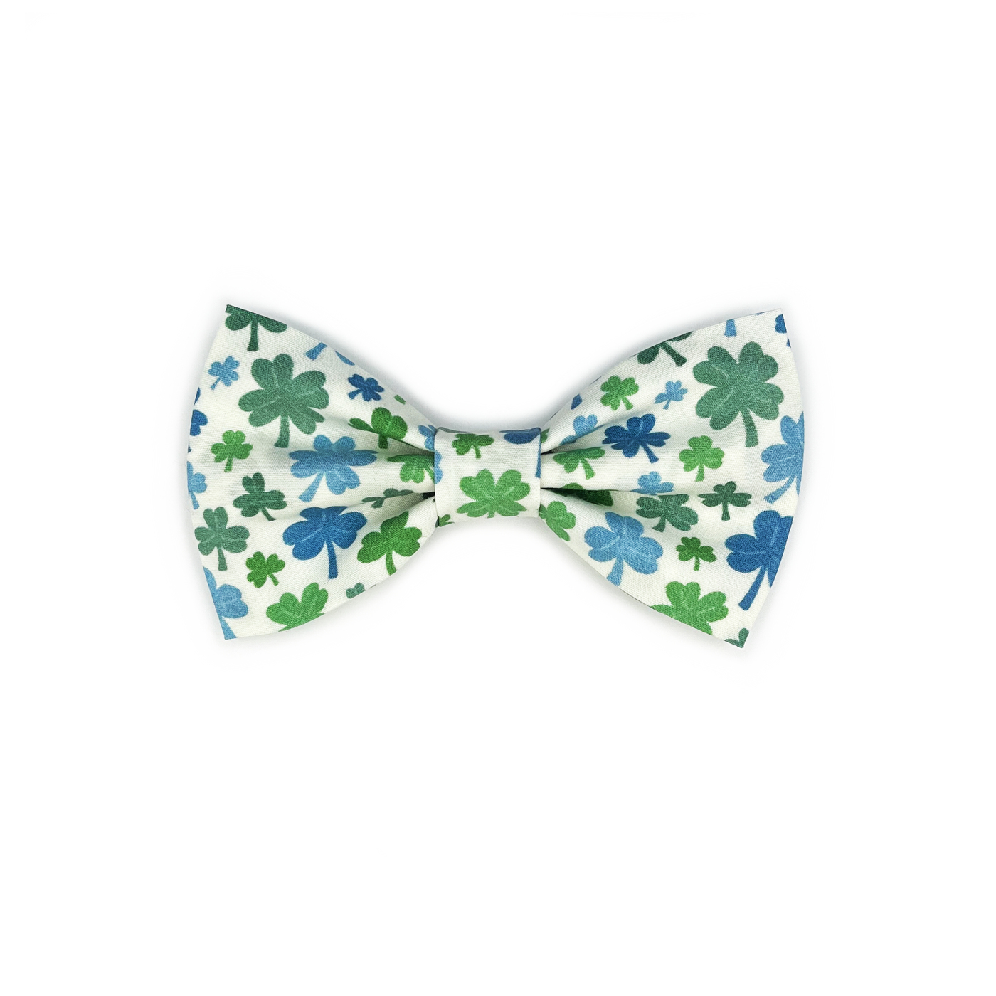 Clover Bow Tie - White