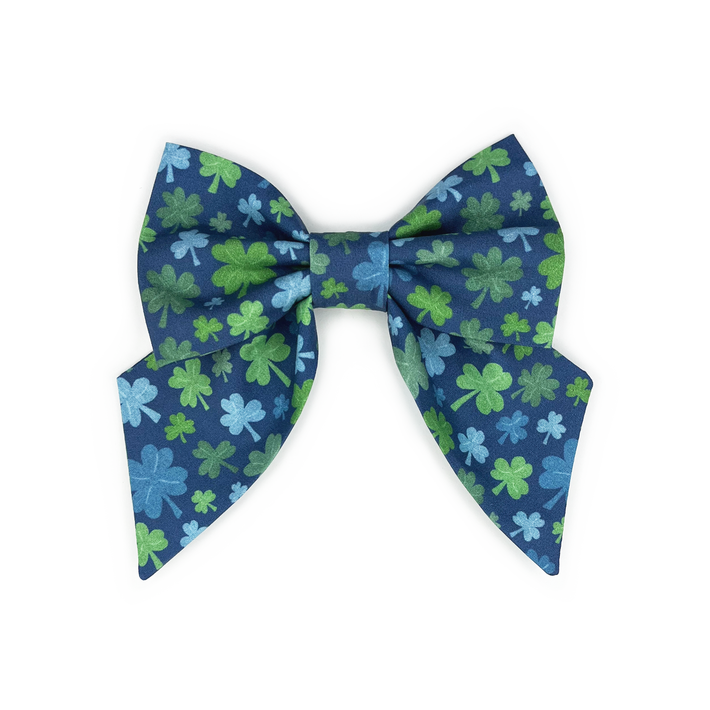 Clover Sailor Bow - Blue