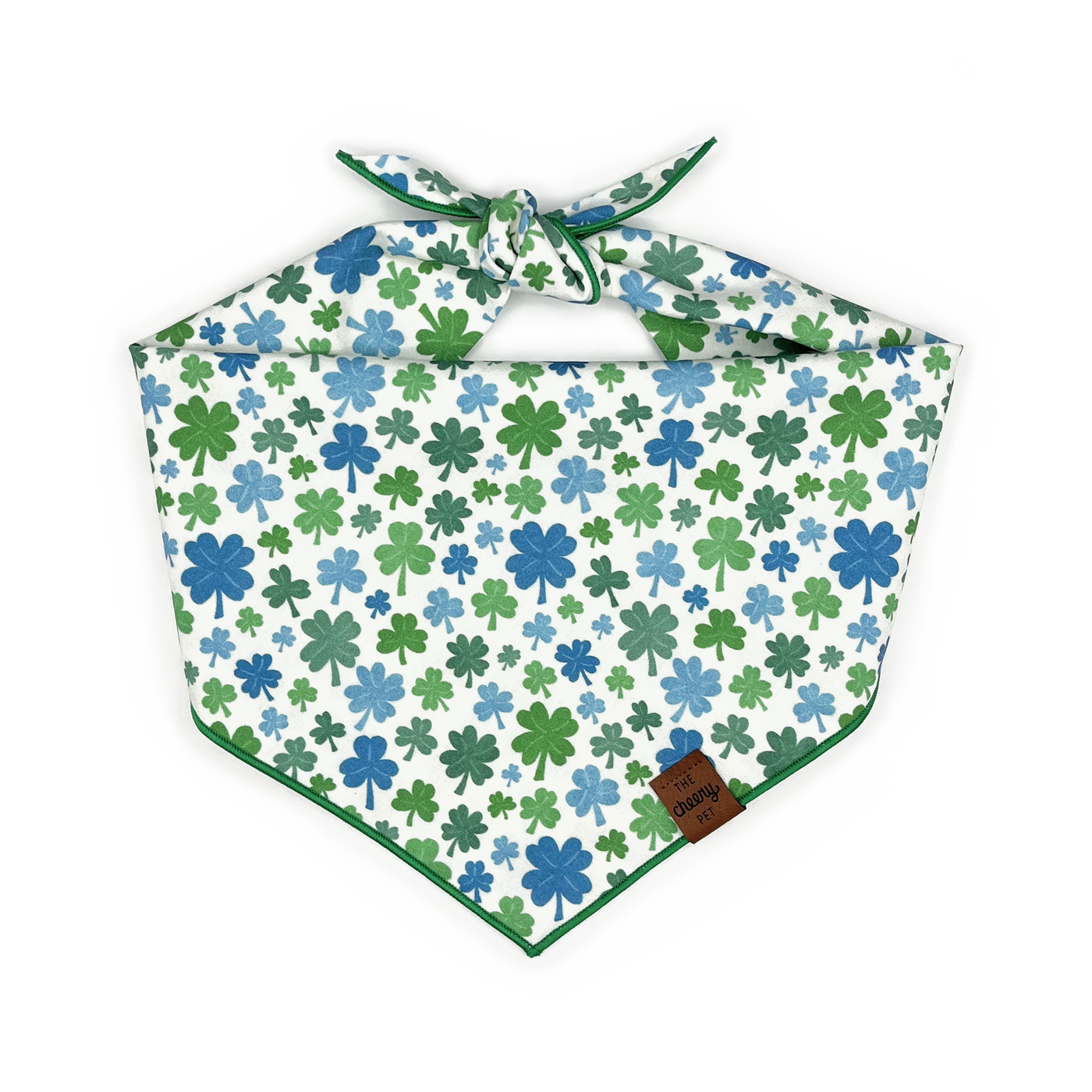 Clover Bandana - White