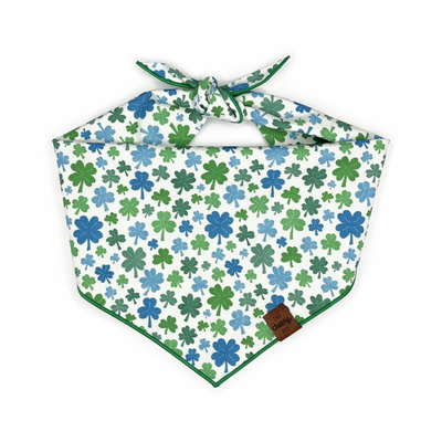 Clover Bandana - White