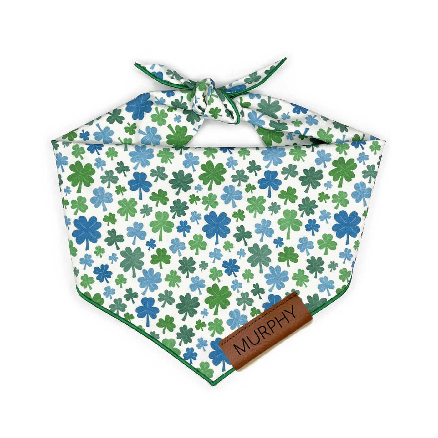 Clover Bandana - White