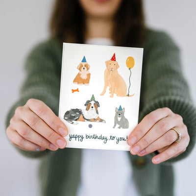Dog Happy Birthday Card