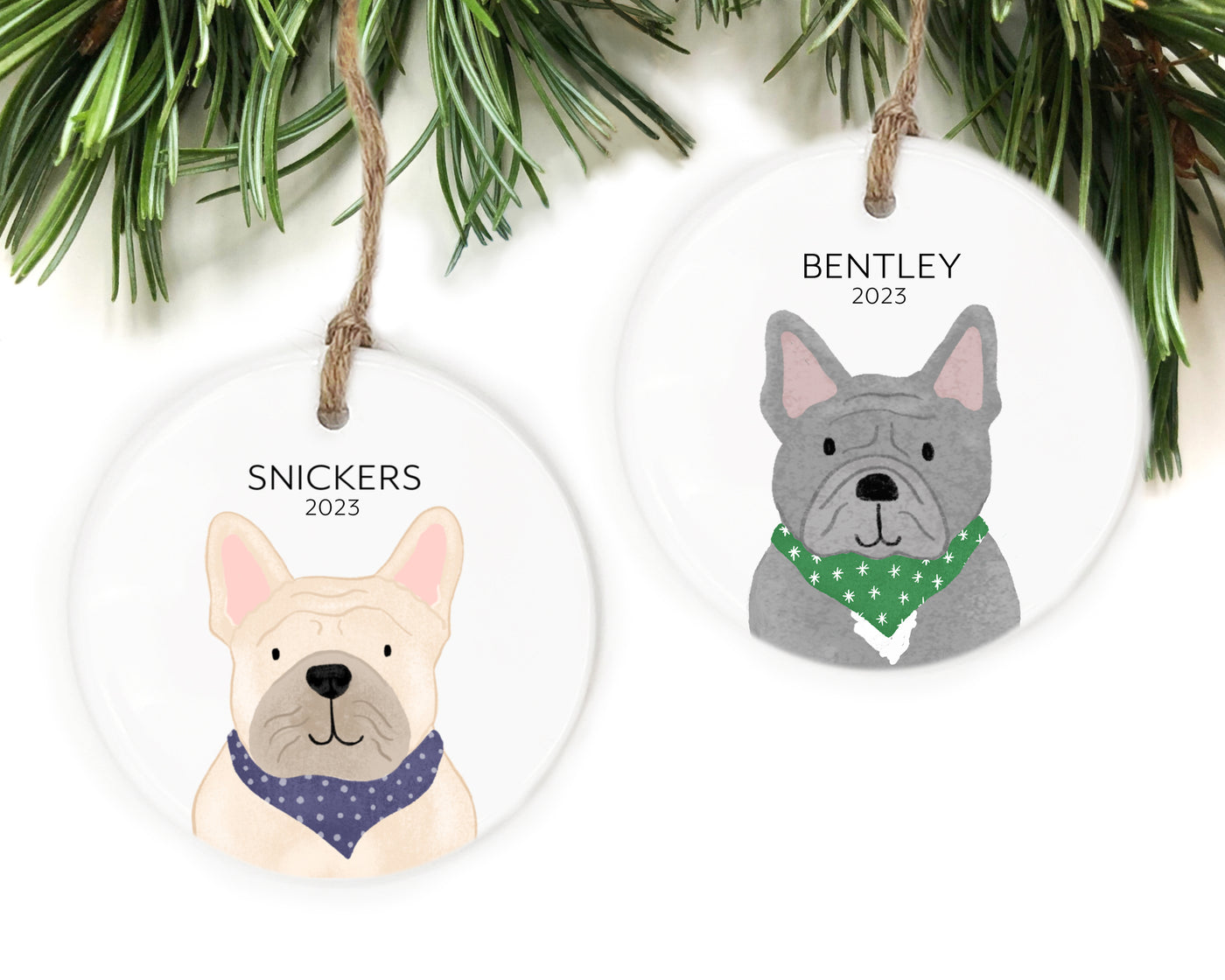 French Bulldog Ornament