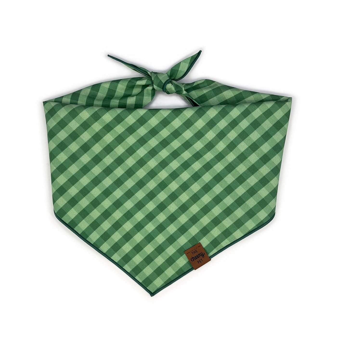 Green Check Bandana