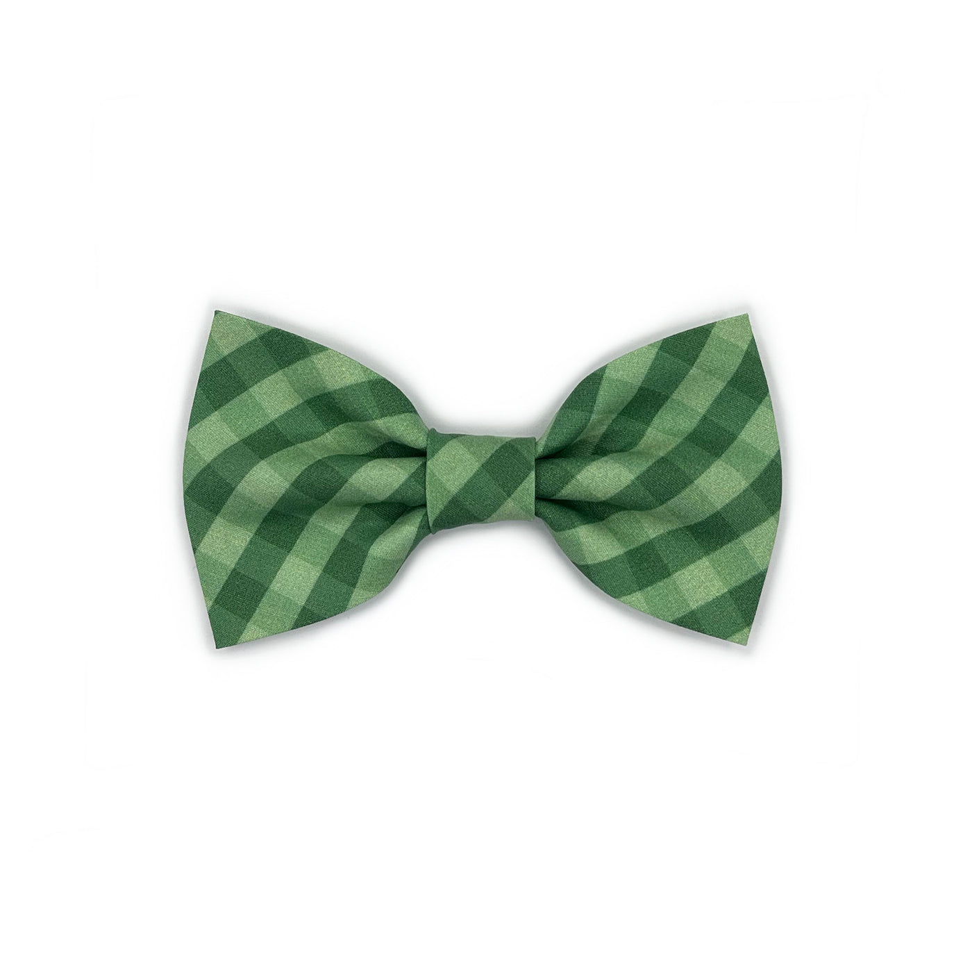 Green Check Bow Tie