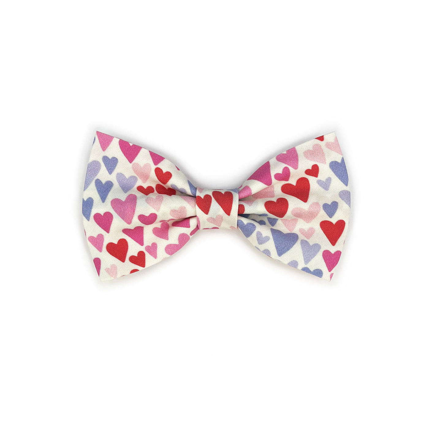 Hearts Bow Tie - Pink