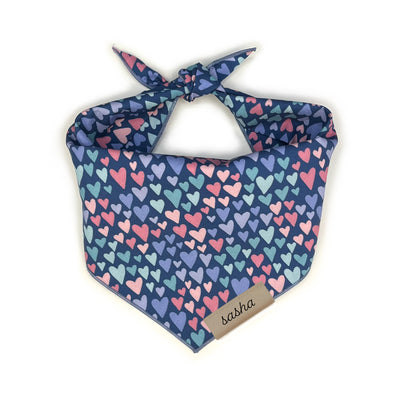 Hearts Pet Bandana