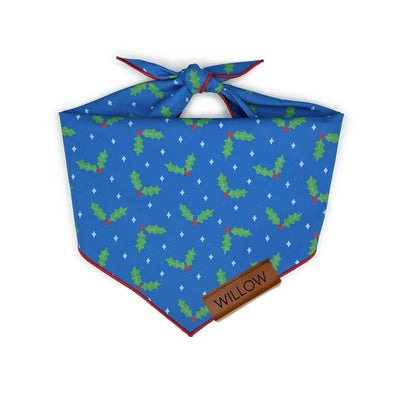 Holly Pet Bandana - Blue