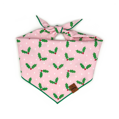 Holly Pet Bandana - Pink