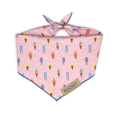 Ice Cream Pet Bandana