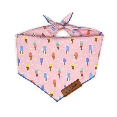 Ice Cream Pet Bandana