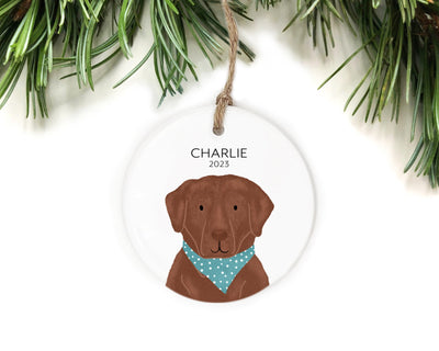 Lab Ornament