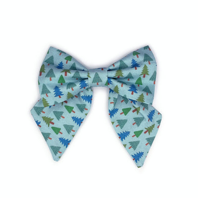 Pine Trees Sailor Bow