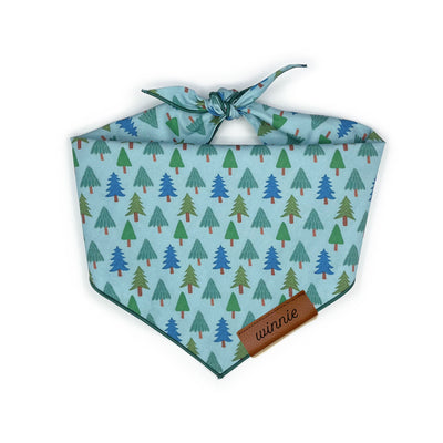 Pine Trees Pet Bandana