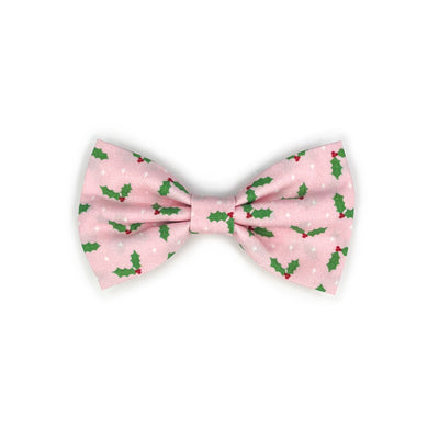 Holly Bow Tie - Pink