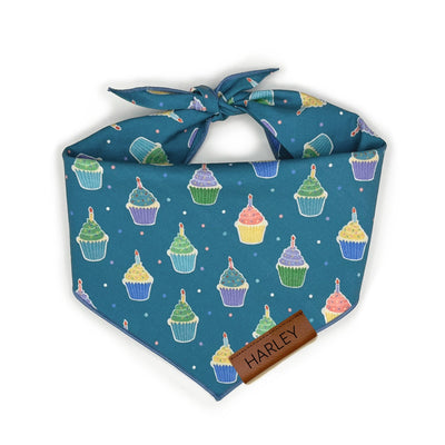 Pupcakes Pet Bandana - Teal