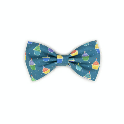 Pupcakes Bow Tie - Teal