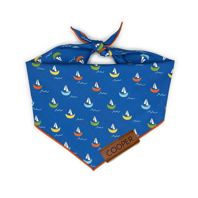 Sail Boats Pet Bandana