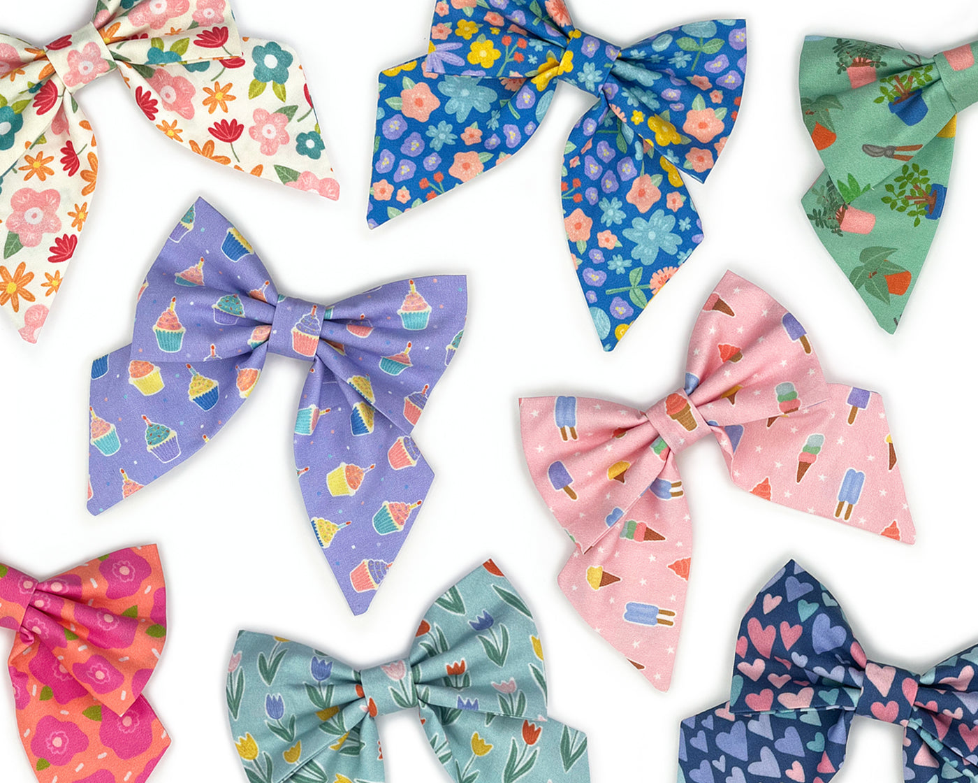 Hearts Sailor Bow