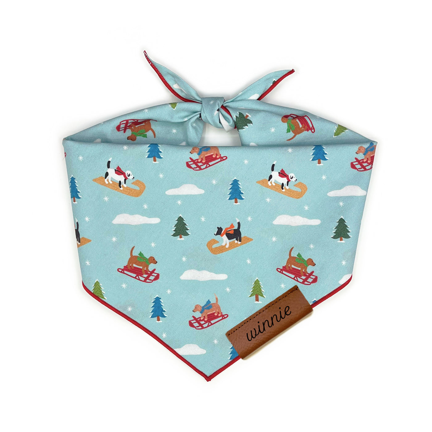 Sledding Dogs Pet Bandana