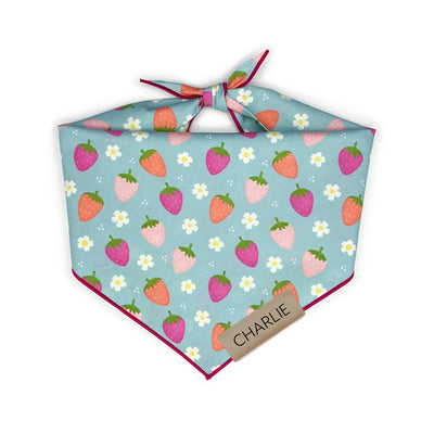 Strawberries Pet Bandana