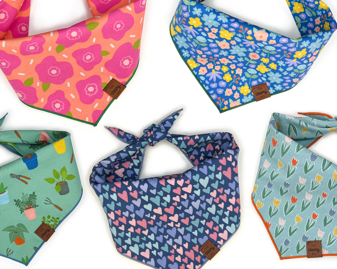 Hearts Pet Bandana